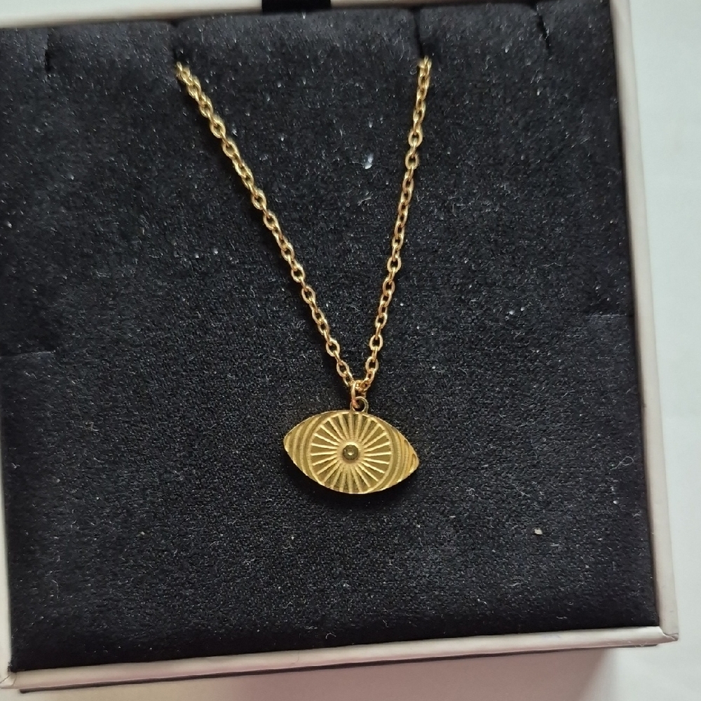 ⚡️Sale Gold Eye Pendant Necklace